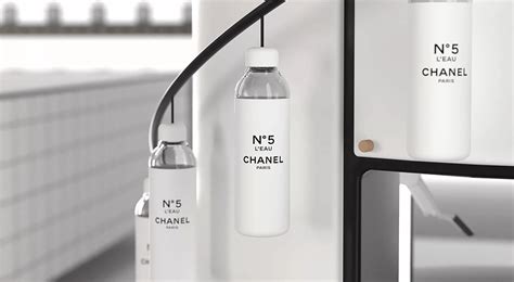 glass chanel water bottle|Chanel factory water bottle.